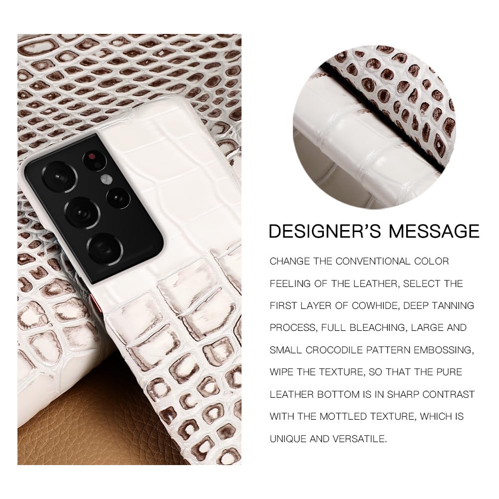 Funda de Cuero para teléfono Samsung Galaxy S24 S23 S22 Ultra S21 S23 FE S24 Plus Note 20 A55 A53 A54 5G, Color fotográfico, para Galaxy A54 5G, A546 (Todos)