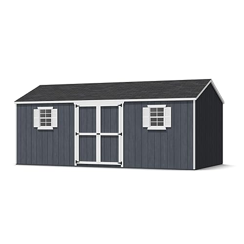 Little Cottage Co. 10x20 Value Workshop Shed with Operable Windows