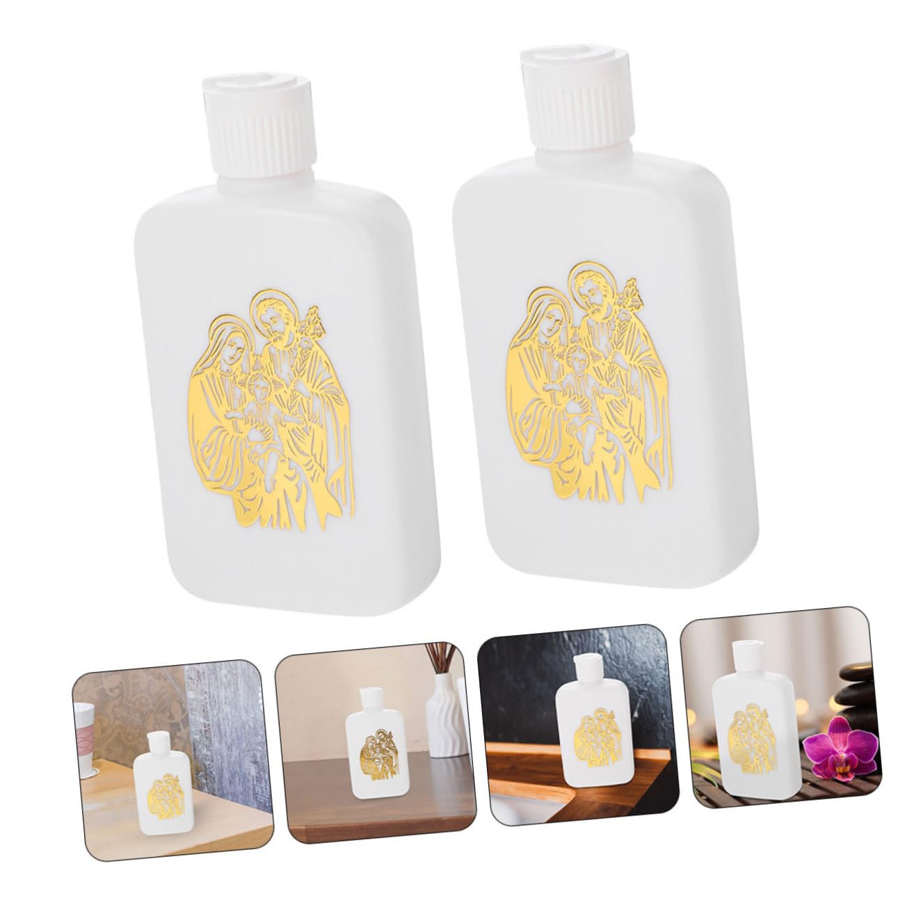 Alipis 32 Piezas Botella De Agua Envase Botellitas Botella De Agua De Bendición Recargable Bendición Botellas De Agua Botellas Vacias De Agua Botella Pequeña El Plastico