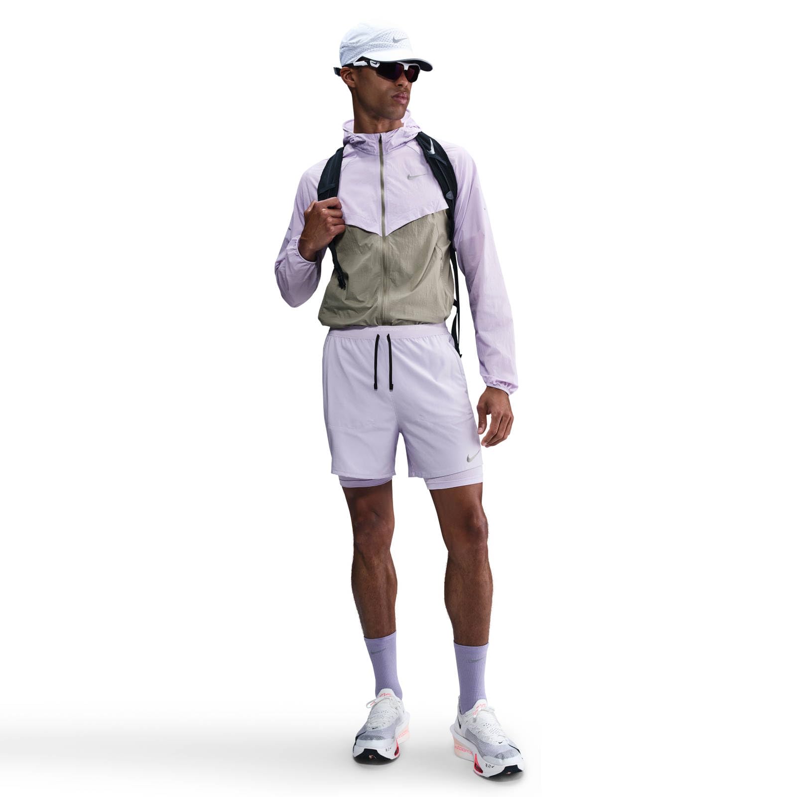 Nike - Nike Stride Dri-Fit Hybrid-laufshorts für Herren (Ca. 12,5 Cm), Pantaloncini da Corsa ibridi Uomo