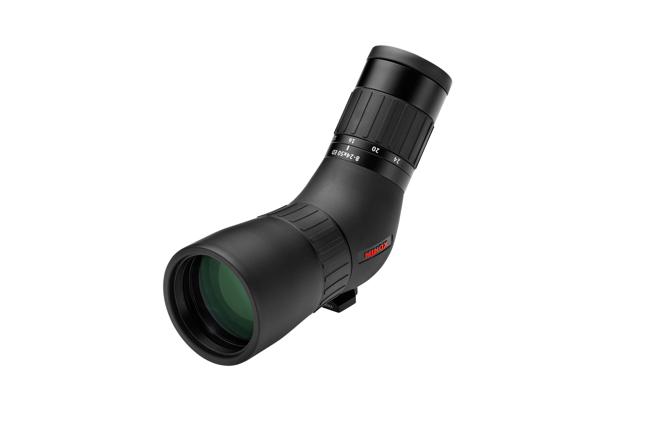 MINOX Spektiv 8–24x50 ED Zoom-Spektiv Natur- & Vogelbeobachtung ED-Linsen stufenlose Vergrößerung kompakt wetterfest