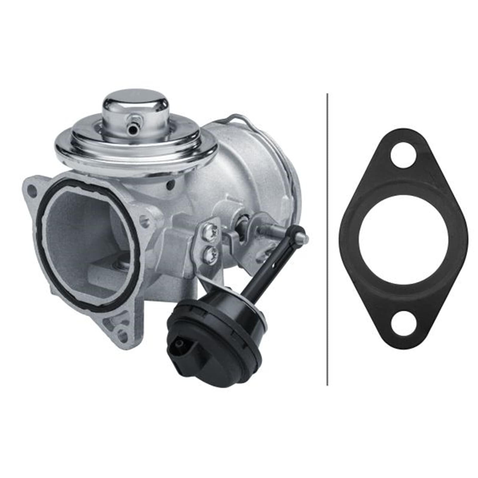 HELLA 6NU 014 864-511 Valvola ricircolo gas scarico-EGR, pneumatico, con guarnizione