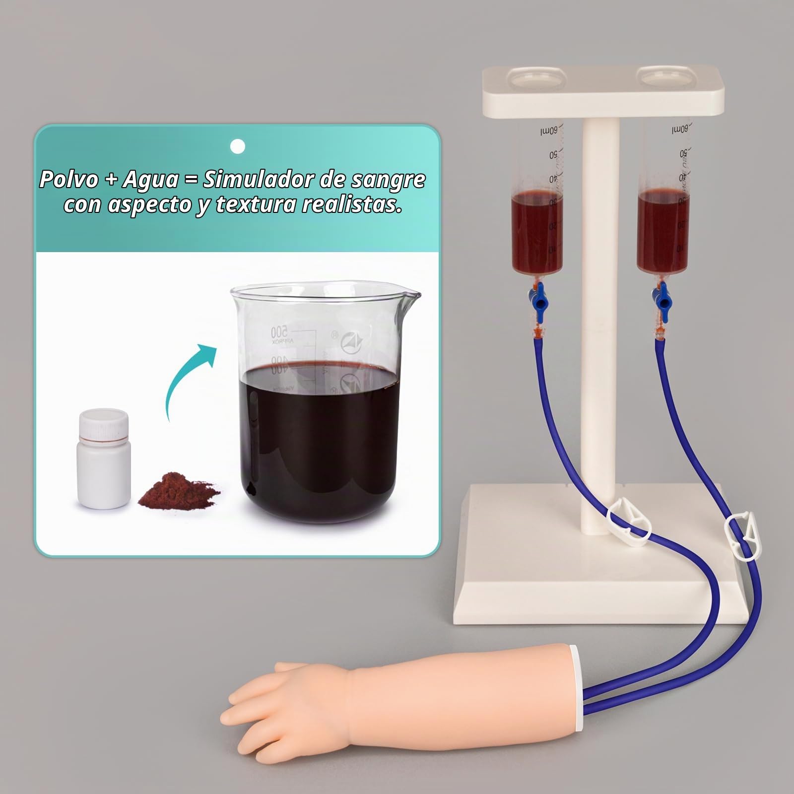 Kit de Mano para Práctica de Flebotomía y vía Intravenosa Pediátrica
