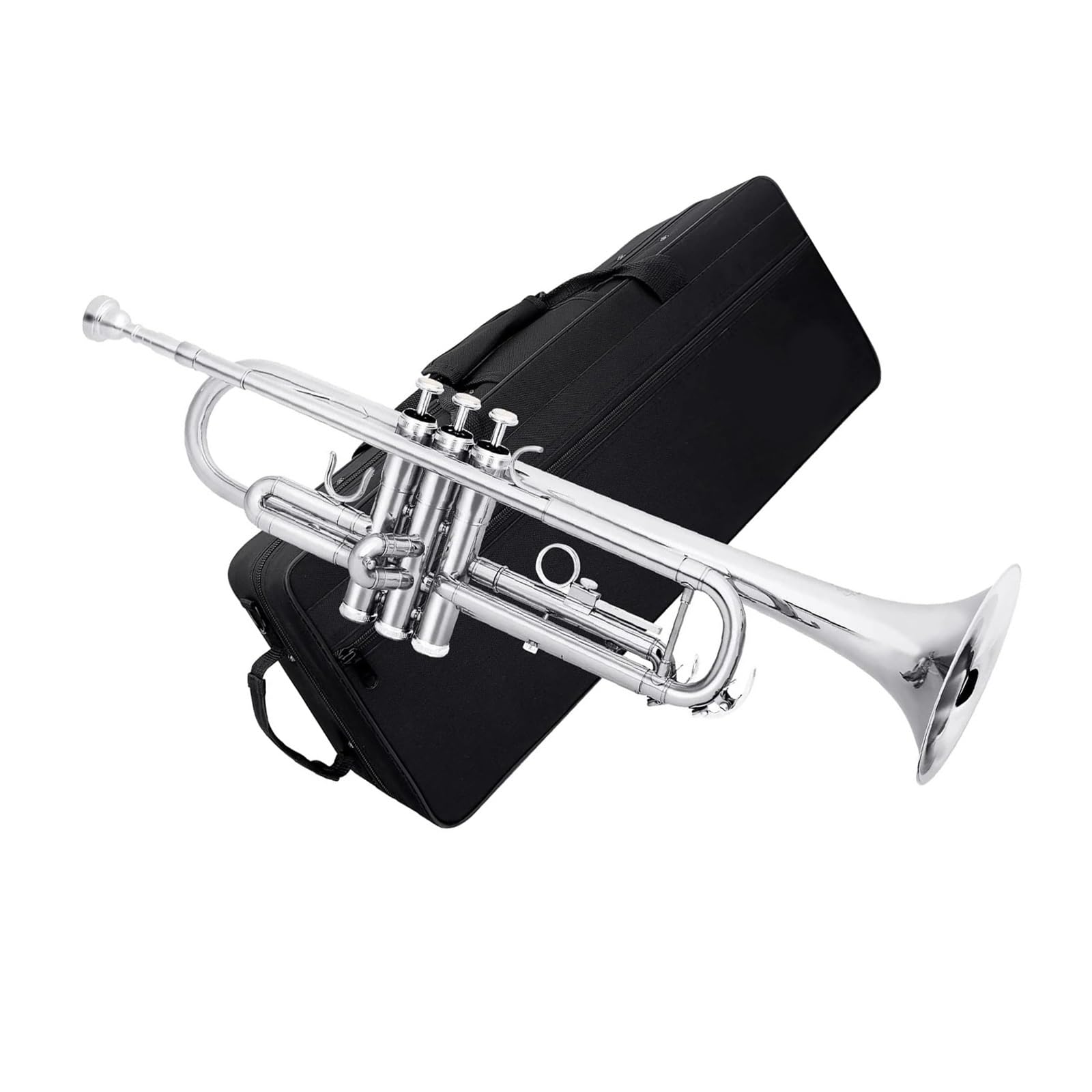 Trompeta Principiante Conjunto Estándar De Trompeta En Sib Instrumento De Viento Metal Para Principiantes Con Caja