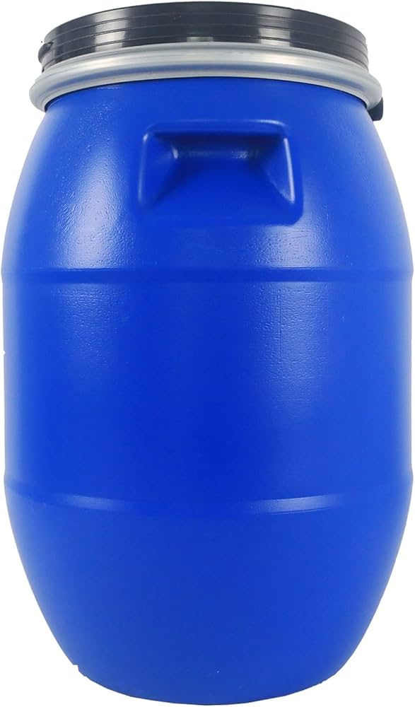 Amazon.co.jp: プラスチックバケツ プラドラムオープンタイプ 50L-200L