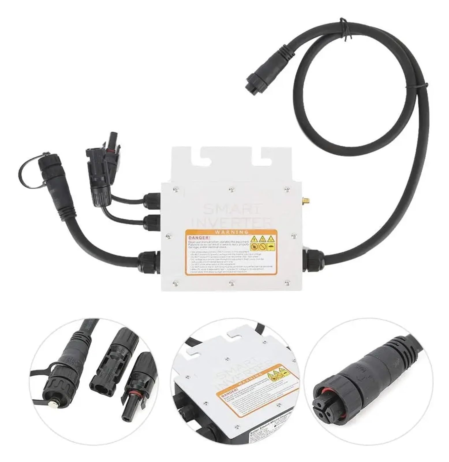 600W 700W Micro Pannello Solare Smart inverter onda sinusoidale pura domestico 36V MPPT su invertitore di collegamento alla rete Stoccaggio energetico domestico(700W)