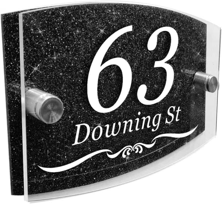 House Number Plaques Door Number Plaques Personalised Acrylic Door Number Plaques for Walls