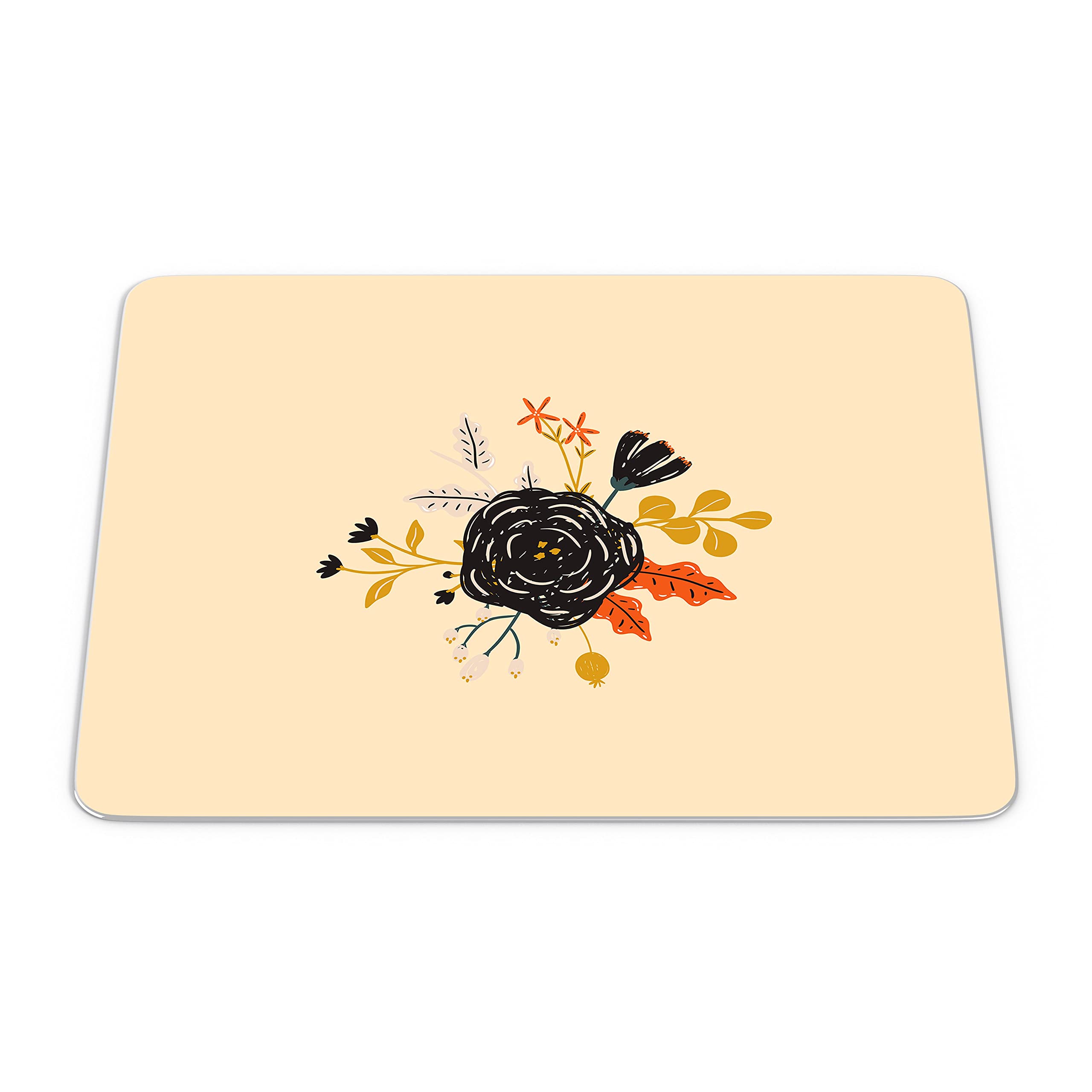 Questo Casa, Rectangle Digital Printed Mouse Pad, Non-Slip Base, for Office and Home, Size: 22 x 18 cm