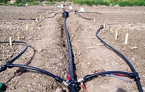 Suinga Tubo in Polietilene 25mm | Tubo Agricolo 25mm 6 bar 100 metri | Tubo per Irrigazione 25mm | Tubo di irrigazione 25 mm, nero