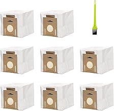 Jajadeal 8 Pack Dust Vacuum Bags 2.5L for Ecovacs DEEBOT OZMO T8 AIVI T8 Max and T8 Series/ T9 Series/ N8 Pro Plus/ N8 Pro Robot Vacuum