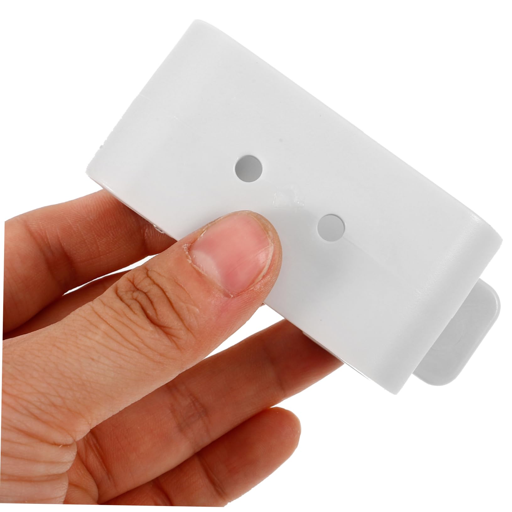 8 Clip Per Tende Da Camper In Plastica Con Viti - Supporti Fermatenda Per Finestre Di Camper E Roulette