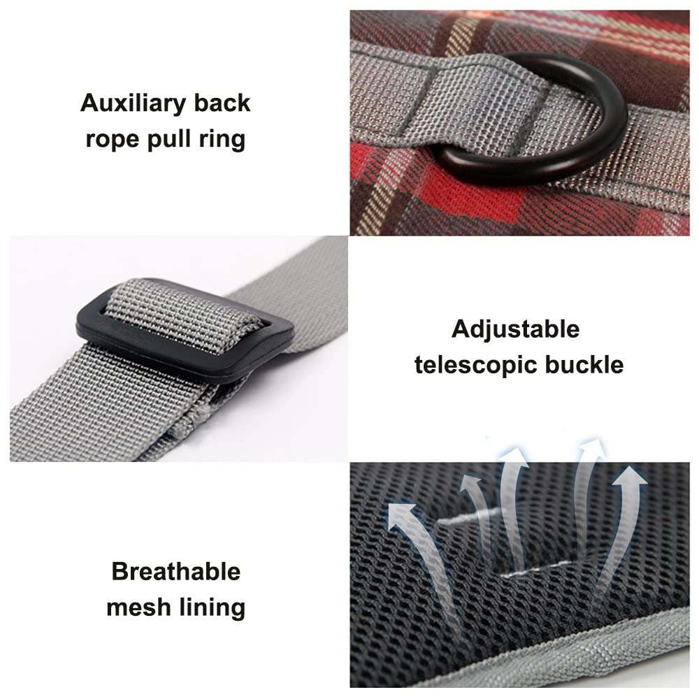 Harnais de Levage pour Chien,Support de Levage de Chien avec Poignée pour Pattes Avant,Sangles Réglables pour Chiens Âgées Handicapées Récupération Et Marche