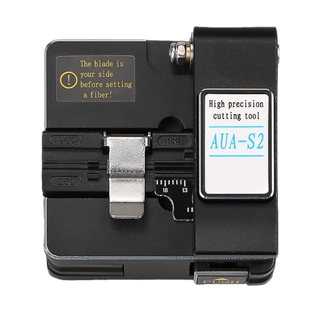 Optical Fiber Cleaver, Fiber Cleaver AUA-S2 Optical Cutting Knife Optic Cutter Cold Contection For FTTH Network Instrument