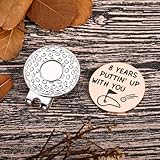 8 Year Anniversary for Him Her 8th Anniversary Steel Gifts for Her Golf Ball Marker 8 Year Wedding Gifts for Wife Husband Couple Gifts Easter Basket Stuffers Girlfriends Valentines Christmas Birthday - Image 7