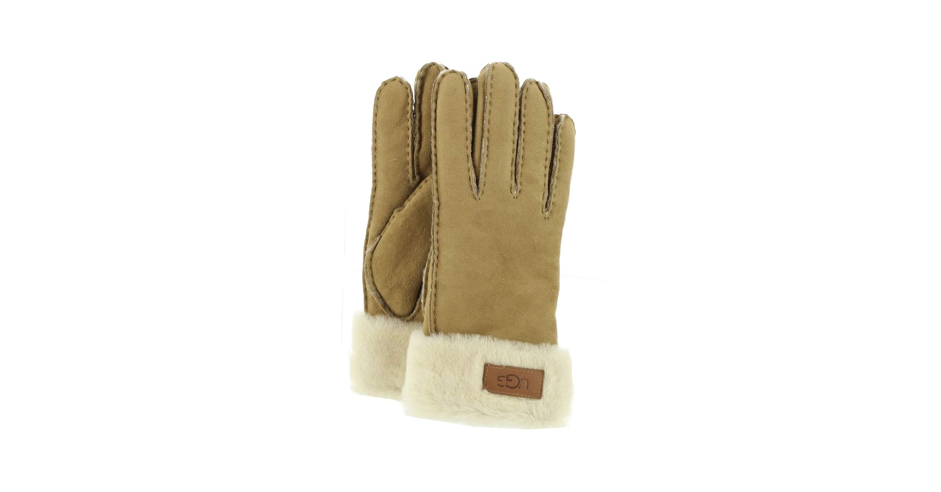 UGG Women's Turn Cuff Glove with Genuine Sheepskin Warmth