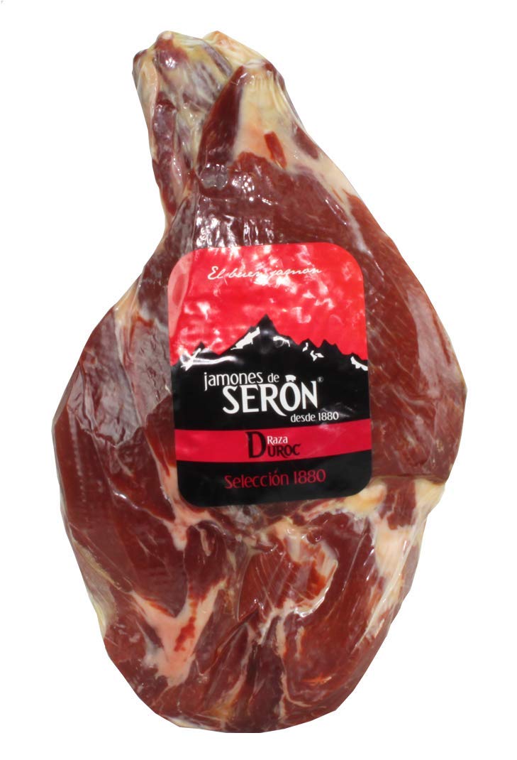 Spanischer Serrano Schinken 100 % Duroc (Schinken ohne Knochen) Gran Reserva Seron 1880 von 4,5 kg