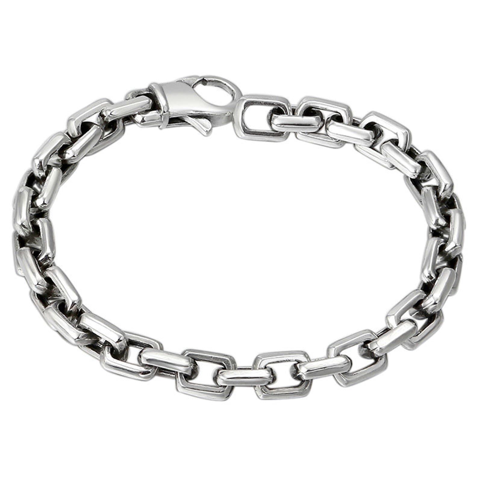 Bracelet Argent Homme 925 Bracelets Chaîne pour Homme