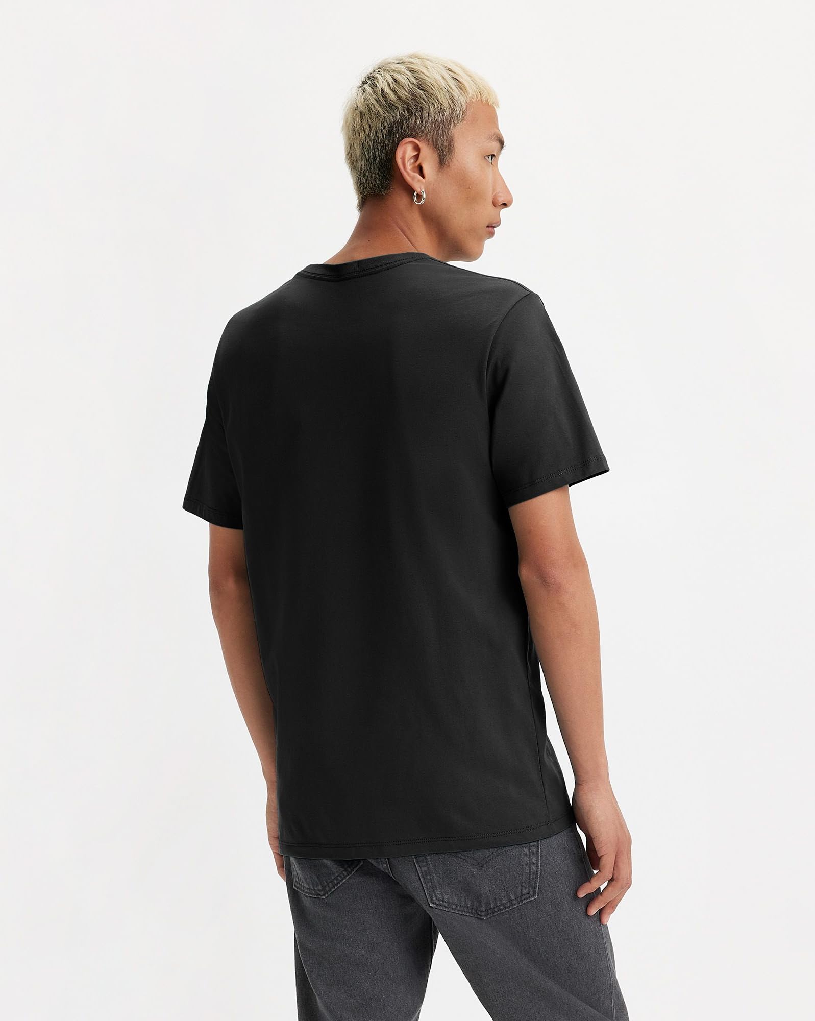 Levi's Męski Oryginalna Koszulka, Mineral Black