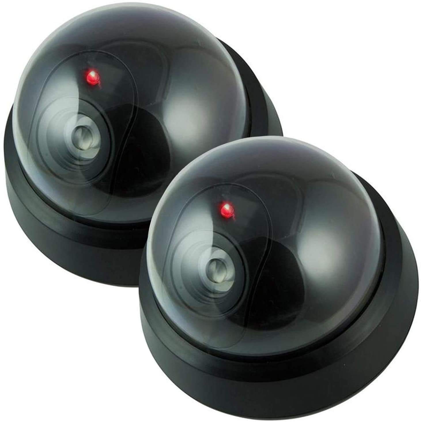 Octra Dummy Fake Security CCTV Dome Camera Simulation Monitor with LED Flashing Light, Outdoor and Indoor Use for Homes & Business (Black) (3)-image-21