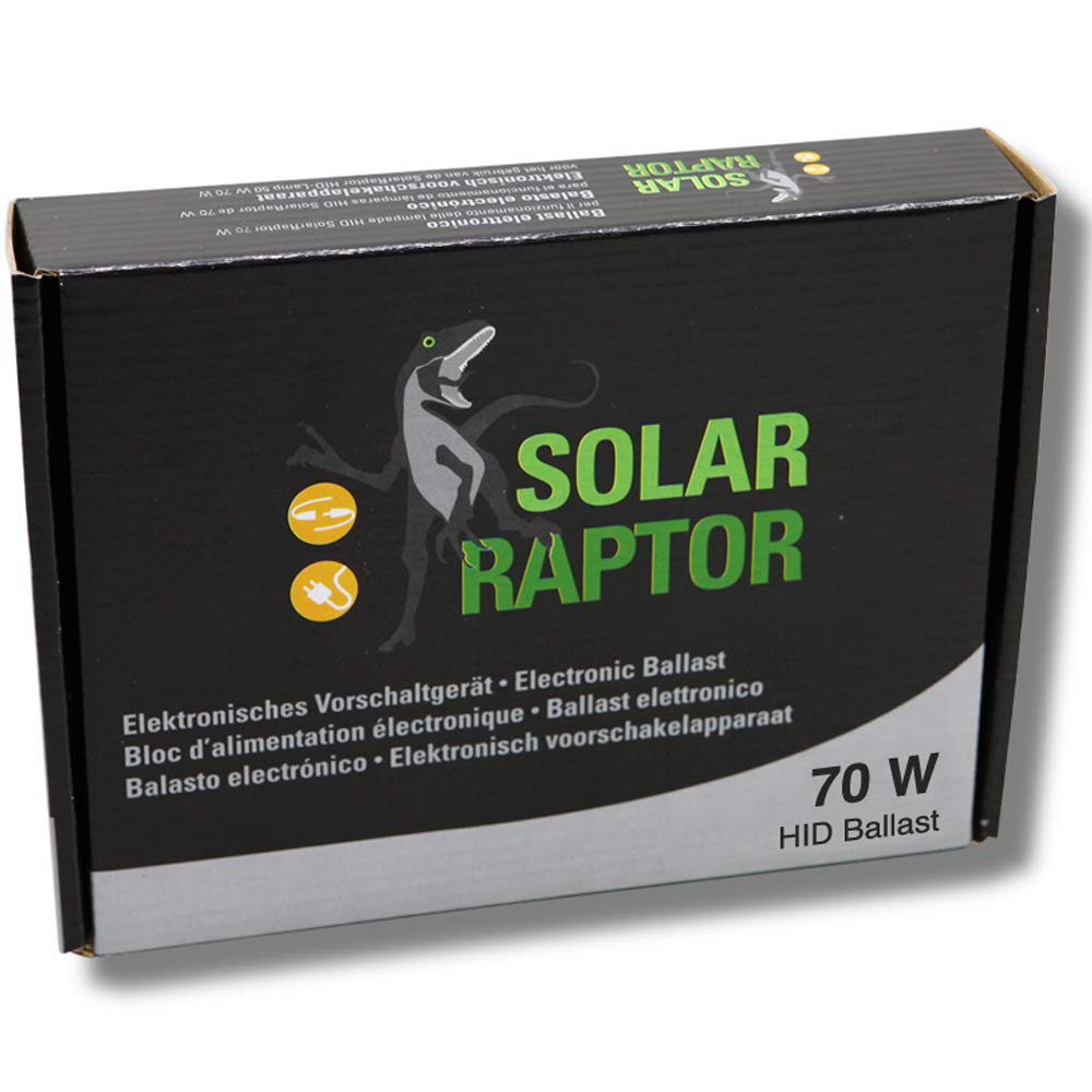 SolarRaptor - Alimentatore elettronico per lampade HID da 70 W, Alimentatore per faretti HID Fino a 70 W