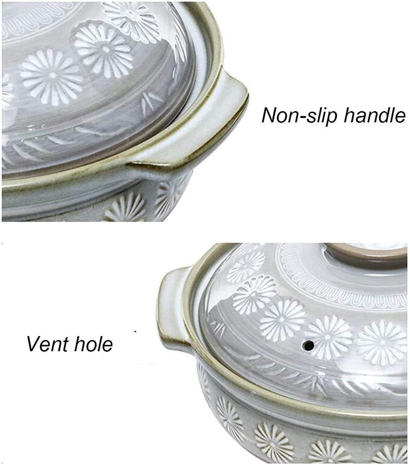 Amazon｜キャセロール ふた付き スープキャセロール 日本製 陶器鍋 