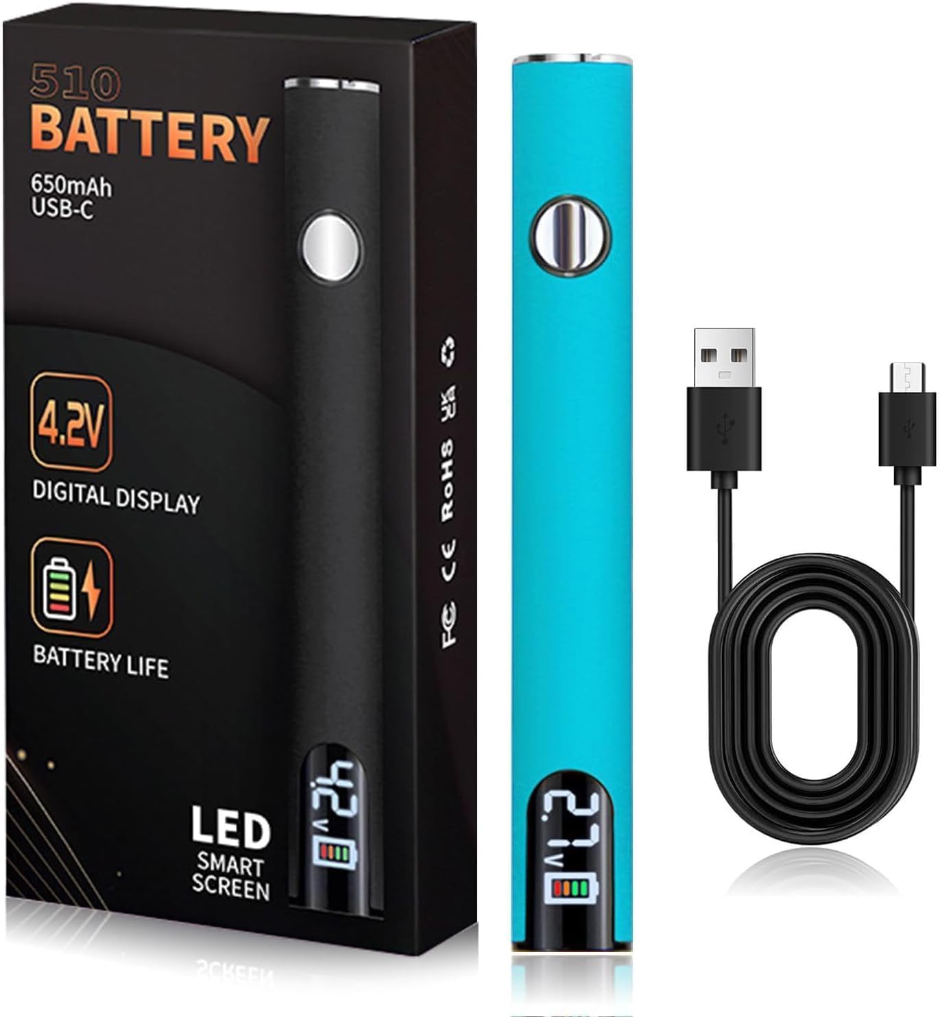 USB Rechargeable 650mAh Cordless Soldering Pen