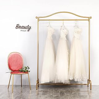 Garment Rack Boutiques,Retail Studio Display Stand,Clothing Store Hanger Storage Shelves,Commercial Dress Floor-Standing Display Rack(A 190cm/74.8Inch)