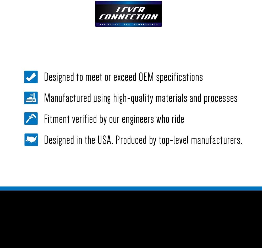 New Lever Connection- Brake Lever Right, Compatible with/Replacement for Honda Crf100F Crf80F, H531549 : Automotive