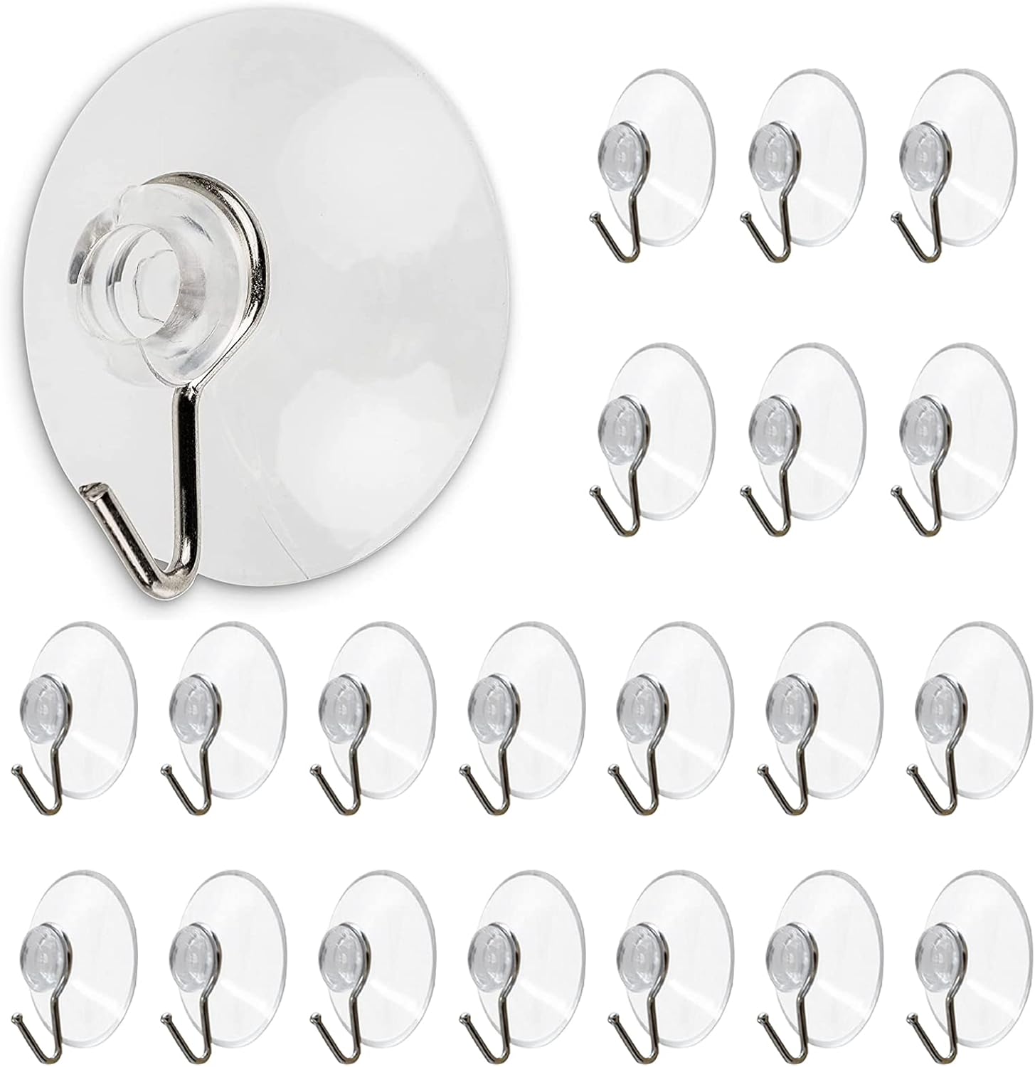 WMFASBAG Küchen Organizer 50cm - Wandmontiert Mit Saugnapf Oder Schrauben (grau)