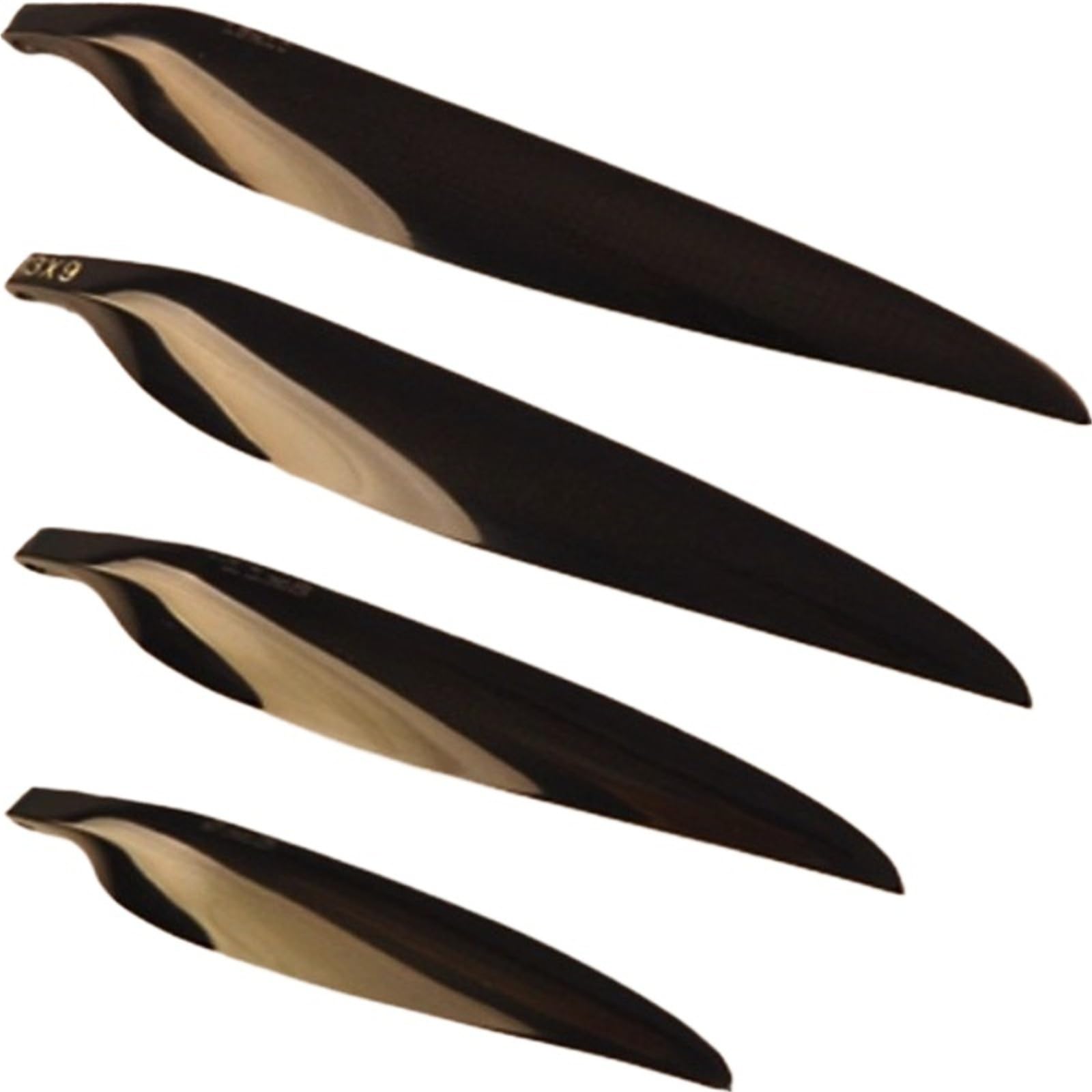Compatibile con il set di eliche pieghevoli in fibra di carbonio FALCON, 17-26 pollici for alianti e aeroplani ad ala fissa RC(20X10)
