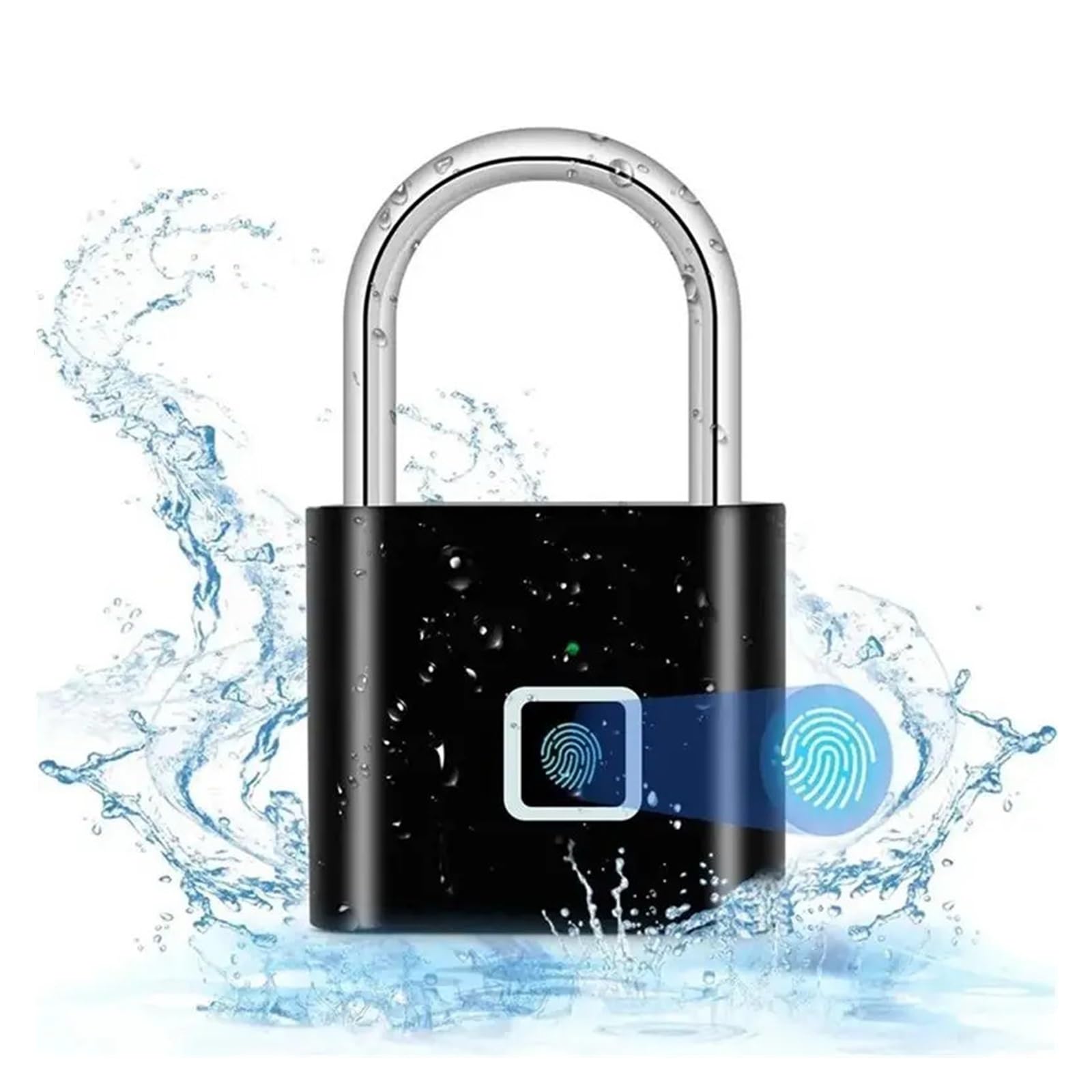 Cadenas intelligent à empreintes digitales, chargement USB sans clé
