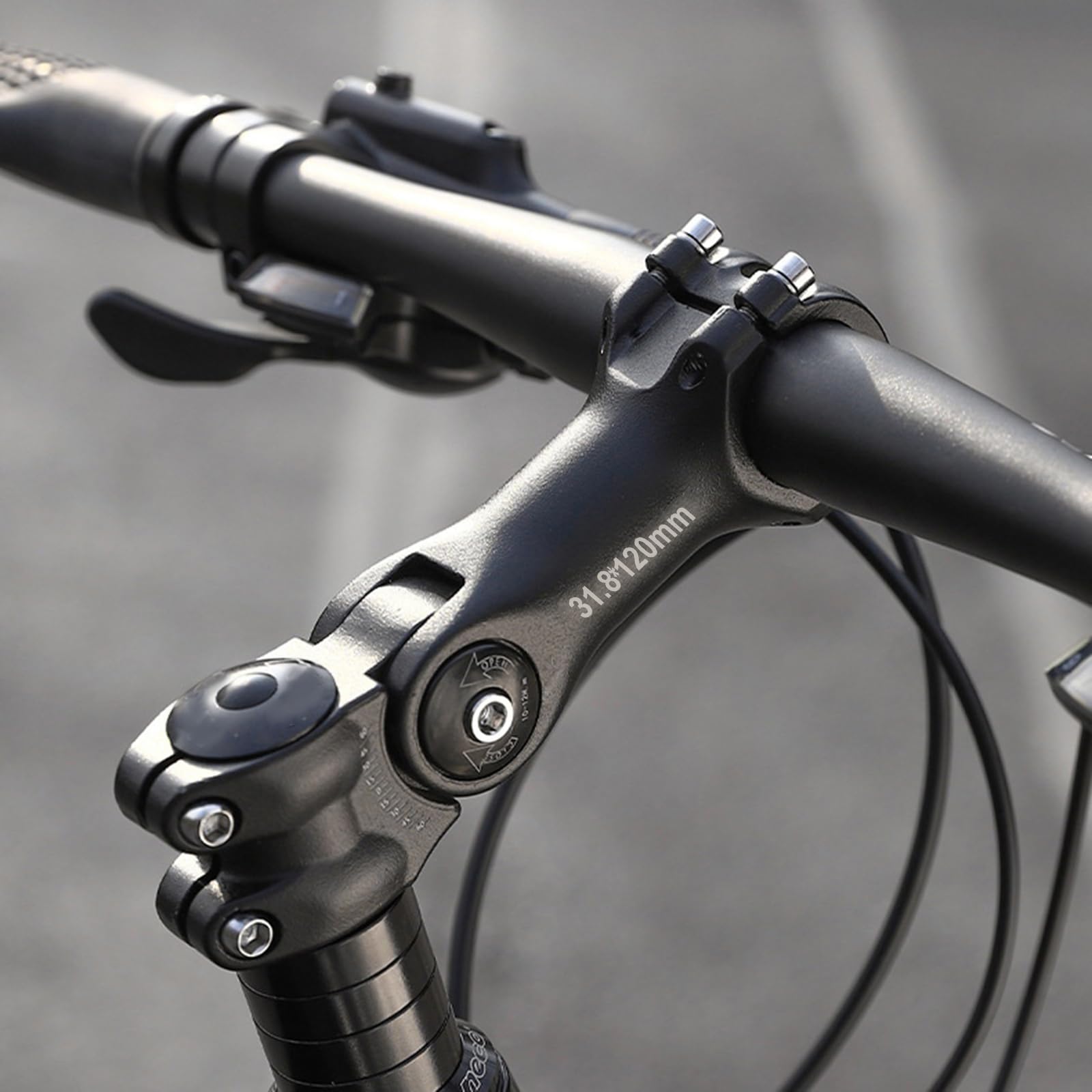 YATOSEEN Fahrradlenker Vorbau 31,8 mm*120 mm, ±60 ° Einstellbar Lenkererhöhung Fahrrad für Lenker – Fahrrad Lenker Erhöhen aus Aluminiumlegierung für Rennrad, MTB, BMX, Radfahren mit Inbusschlüssel Sport & Freizeit