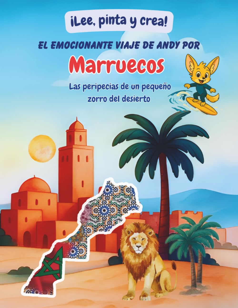 El gran viaje de Andy por Marruecos: leer, pintar y crear.