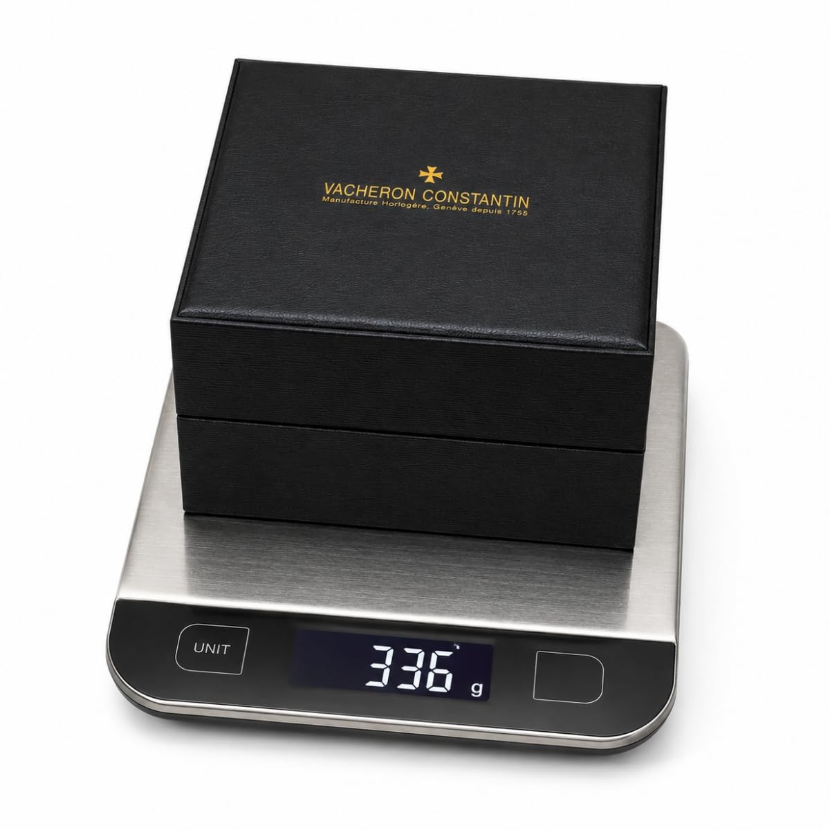 Custodia Orologio in Legno Scatola Conservazione Orologio con Supporto Imbottito con Interno Imbottito per Vacheron Constantin Fiftysix