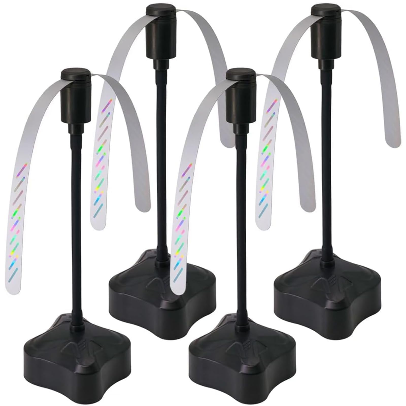 Photo 1 of 4 Pack Fly Fans for Tables, Portable Table Fly Fan with Flexible Gooseneck