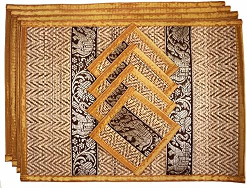 Dessous De Plat Osier ROCKING GIFTS 20cm - Set Table Antidérapant