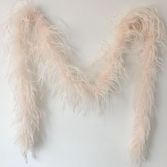 Sowder 72inch Length 1ply Feather Boa for Wedding/Party Decoration, Feather Scraf
