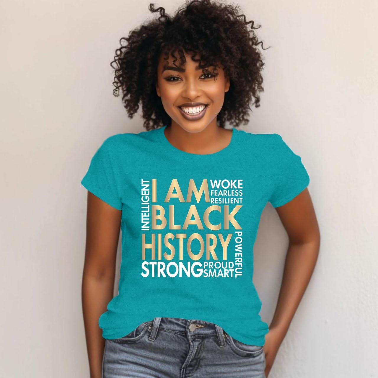 LBP Black History Shirt for Women Black History Month T-Shirt African American Pride Tee Tops - Image 4
