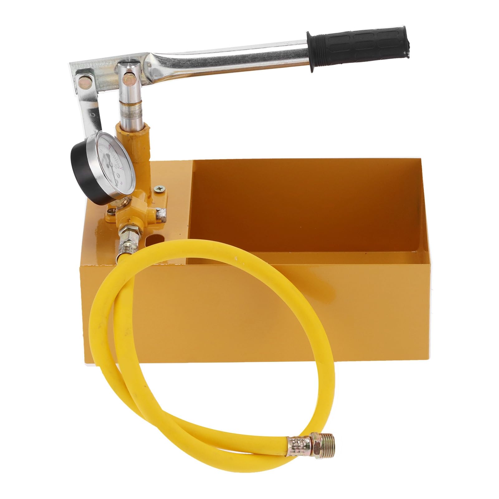 Kit di Prova della Pressione idraulica Manuale, Pompa di Prova della Pressione da 362 PSI con manometro per Prove di Pressione idraulica delle condotte Fino a 2,5 MPa