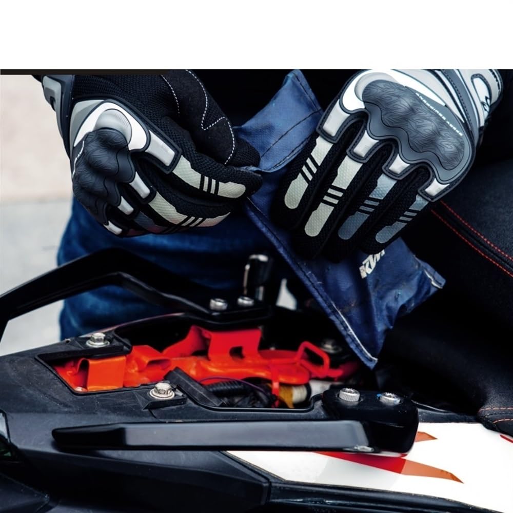 Guanti Moto Guanti da moto estivi uomo Touch Screen traspirante Moto equitazione Equipaggiamento protettivo motocross