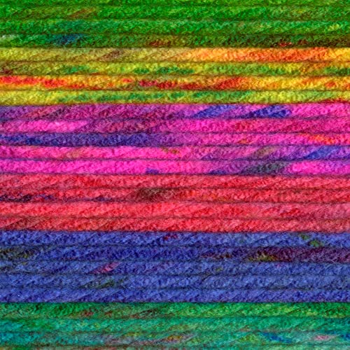 Image of Lion Brand Yarn, Mandala Thick & Quick Bulky Yarn, Swirl, 1 Cake | Variegated Super Bulky Acrylic Knit & Crochet Fiber, Baby Projects, Chunky Blankets, Colorful Hats, Scarves