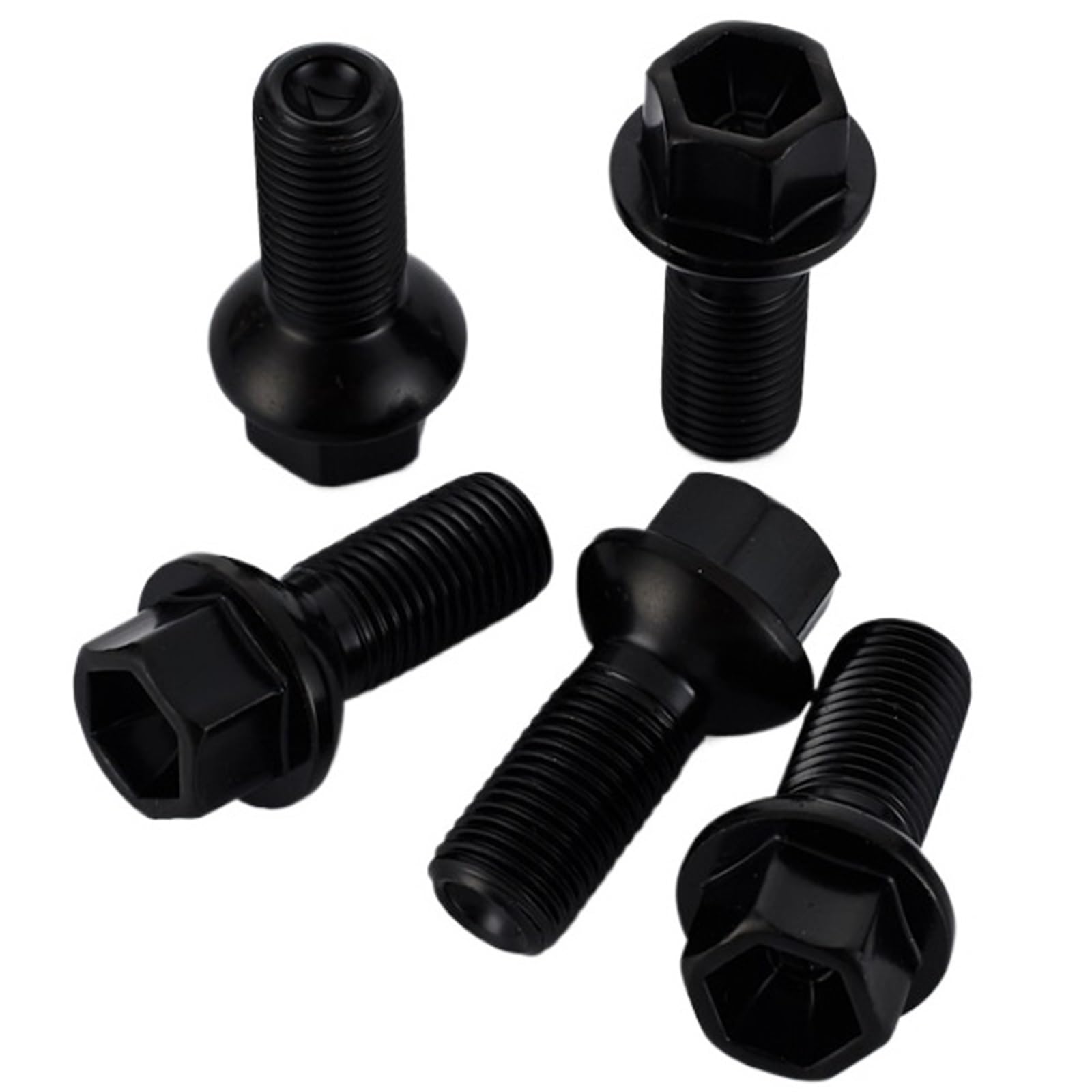 Bulloni ruota auto Compatibile Con Benz Per SL65 Per AMG 2005 2006 2007 2008 2009 5 Set Di Dadi Per Cerchi In Lega Con Rondella Conica OEM: 0009908307