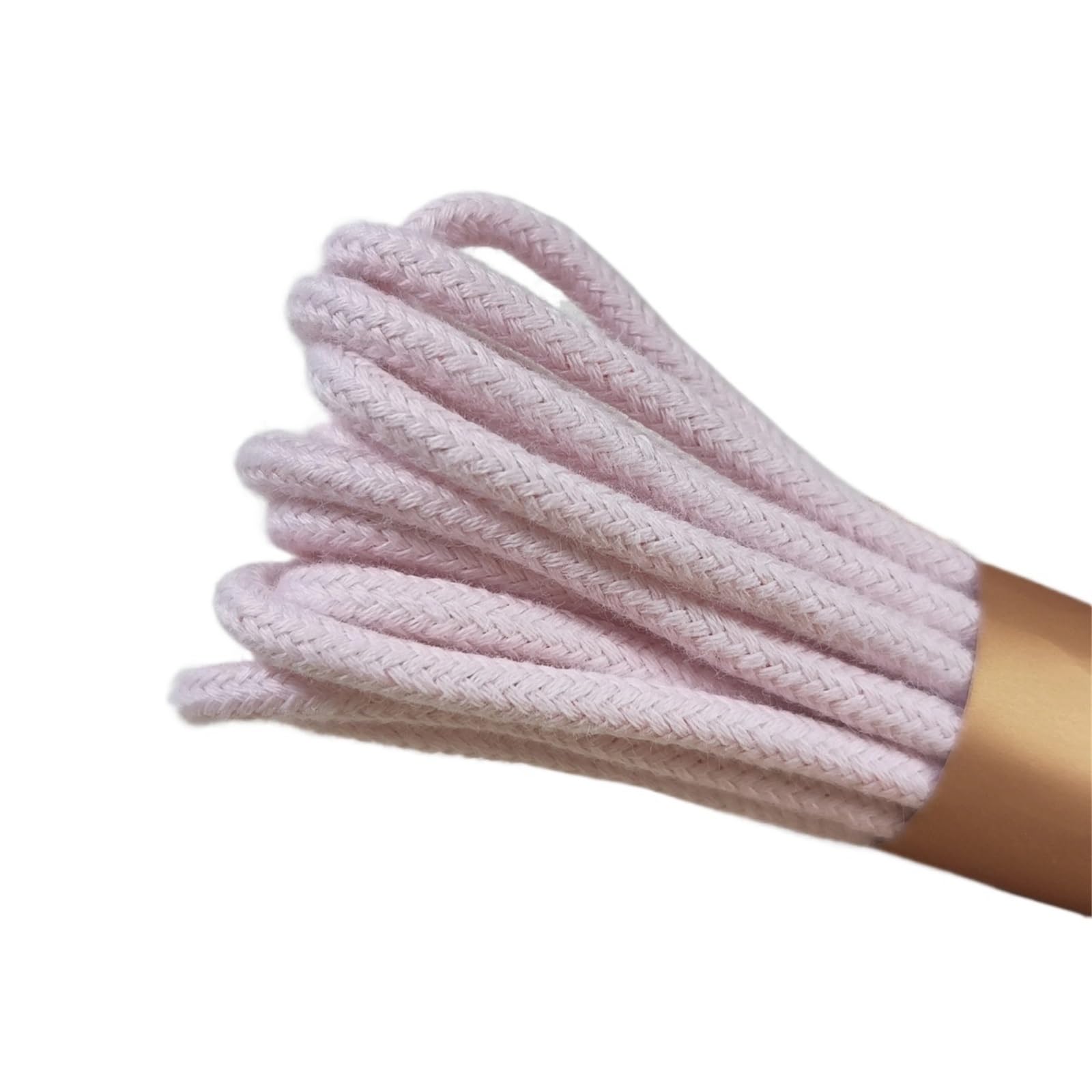 Cotton Macrame Cord 4mm Macrame Cords Cotton Braided Cord Rope 16ft/5.5Yards(Color4)