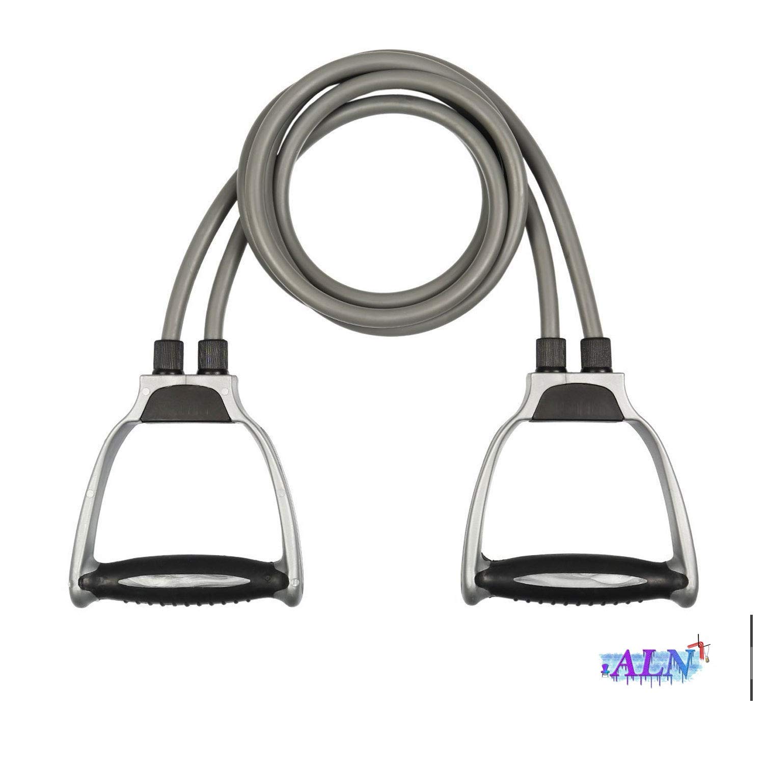 ALN® Toning Tube with D Handle, Rubber Band, Resistance Tube for Workout, Toning Tube Resistance Band, Full Comfortable and Flexible Resistance Toning Tube Use for Gym,Yoga, and Other Fitness Activity (B08HM7YFK3) Amazon Price History, Amazon Price Tracker