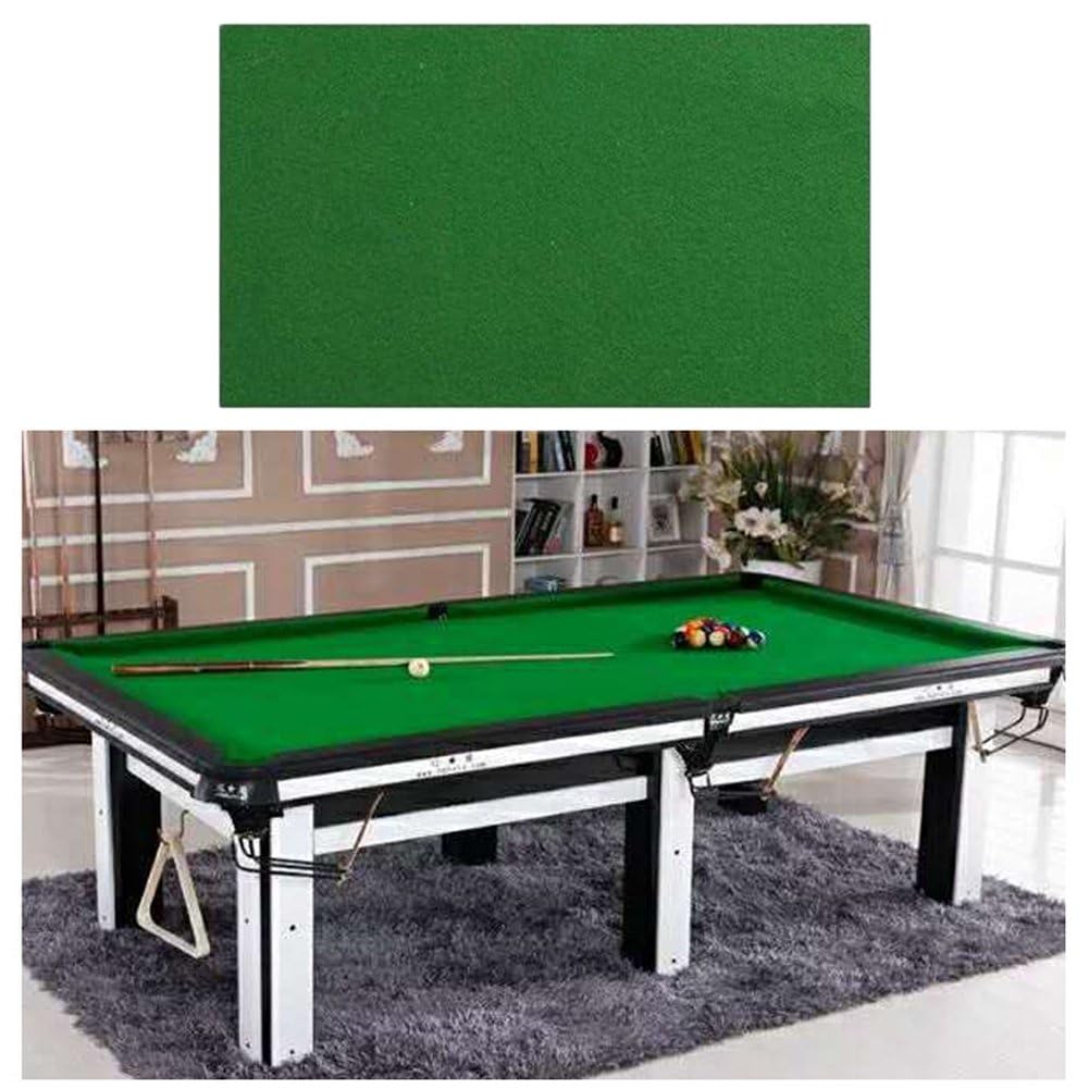 Tapis De Billard en Tissu, Kit De Remplacement Professionnel pour Table De Snooker, Jeu De Sport D'intérieur À Domicile, Clubs, Bars Jeux Sportifs.
