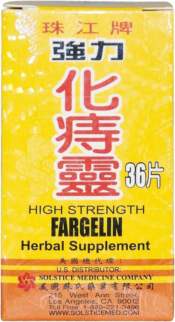 High Strength Fargelin 36 Tablets Per Bottle - 12 PAK