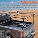 ECOTRIC 1000 LBS Adjustable Full Size Truck Contractor Ladder Pickup Lumber Utility Kayak Rack(Notice:You Will Receive Two Packages for This Item)
