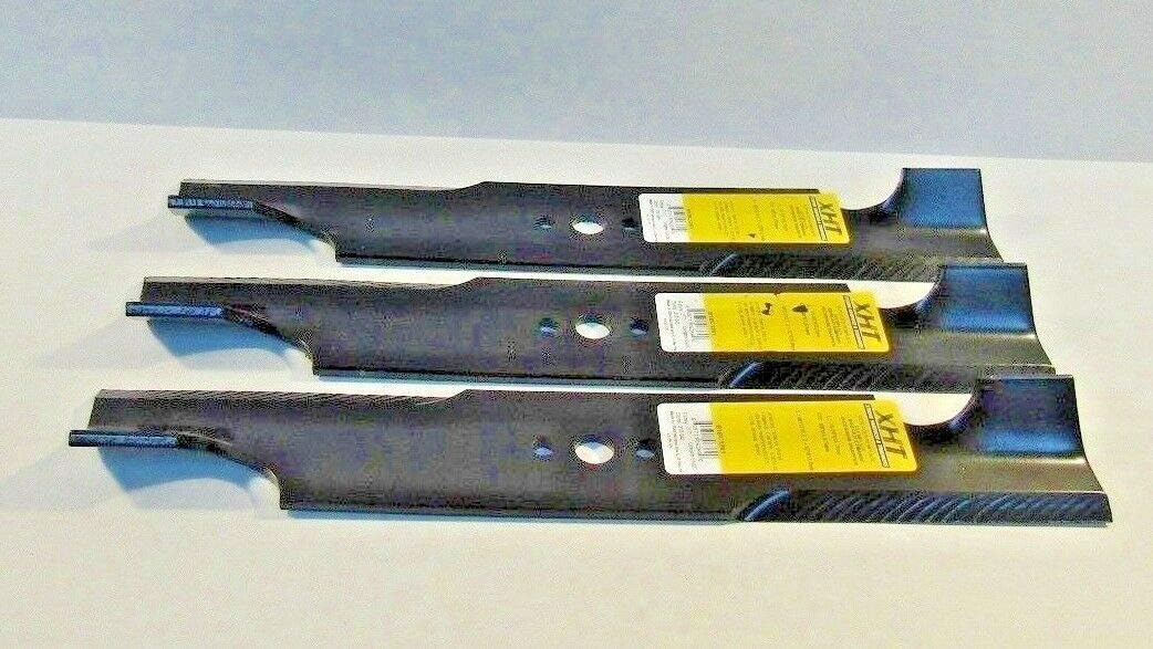XHT 3 USA Blades, Bad BOY 038-4826-00 Zero Turn MZ, ZT, CZT, Maverick & Outlaw 48" Deck
