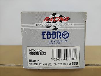 Amazon | □ EBBRO エブロ 1/43 MUGEN NSX JGTC 2002 ブラック