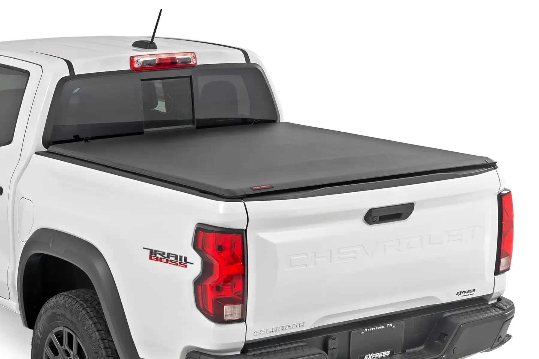 Rough Country Soft Roll Up Truck Bed Tonneau Cover for Chevy Colorado & GMC Canyon (2015-2026) - Fits 5' (60") Bed, Weatherproof Bed Cover